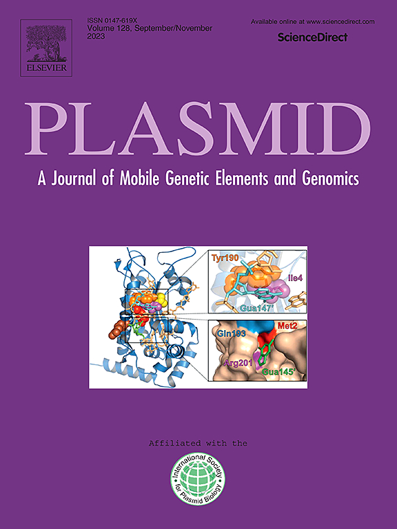 Go to journal home page - Plasmid